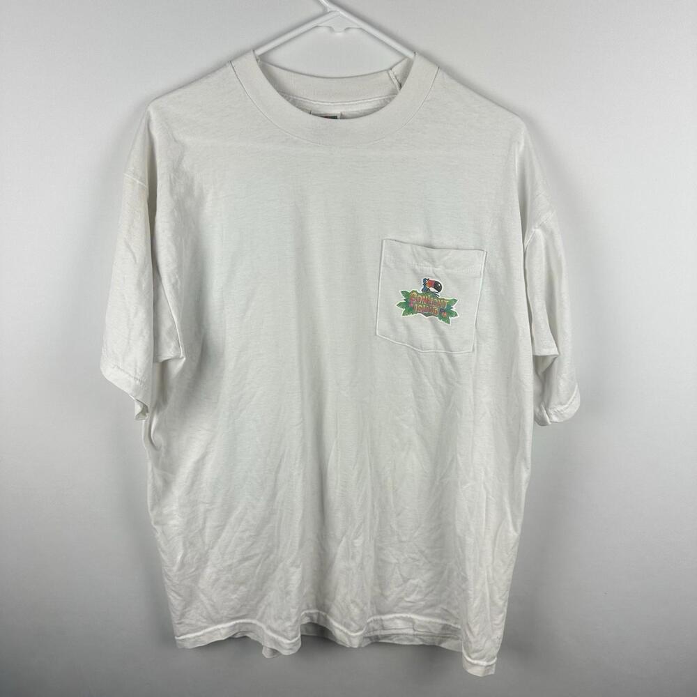 Vintage 90s Gospel Light’s Son Light Island T Shirt‎ Fruit Of The Loom Men’s XL